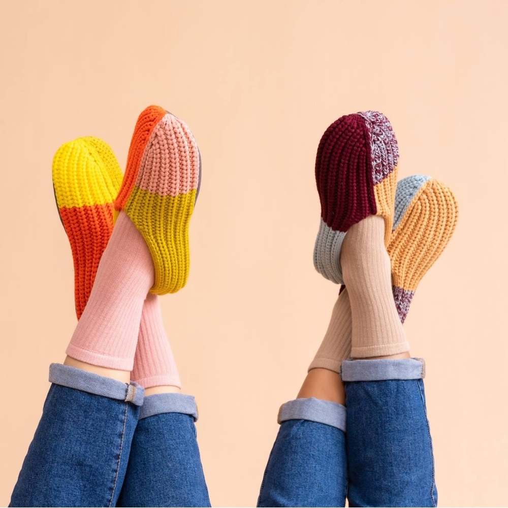 QUATTRO KNIT SLIPPERS